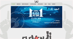 Desktop Screenshot of elevencampaign.org